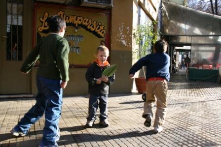 Marnas und FUssballspieler